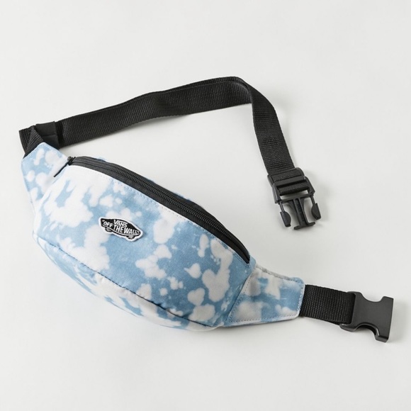 Vans Handbags - NWT Vans Cloud Bleach Tie Dye Belt Bag Fanny Pack